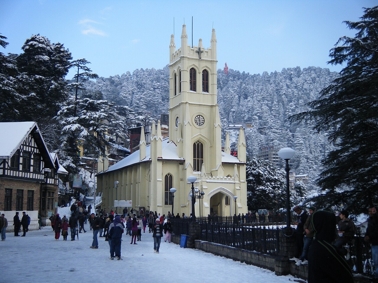 Christ Church on the Ridge in Shimla